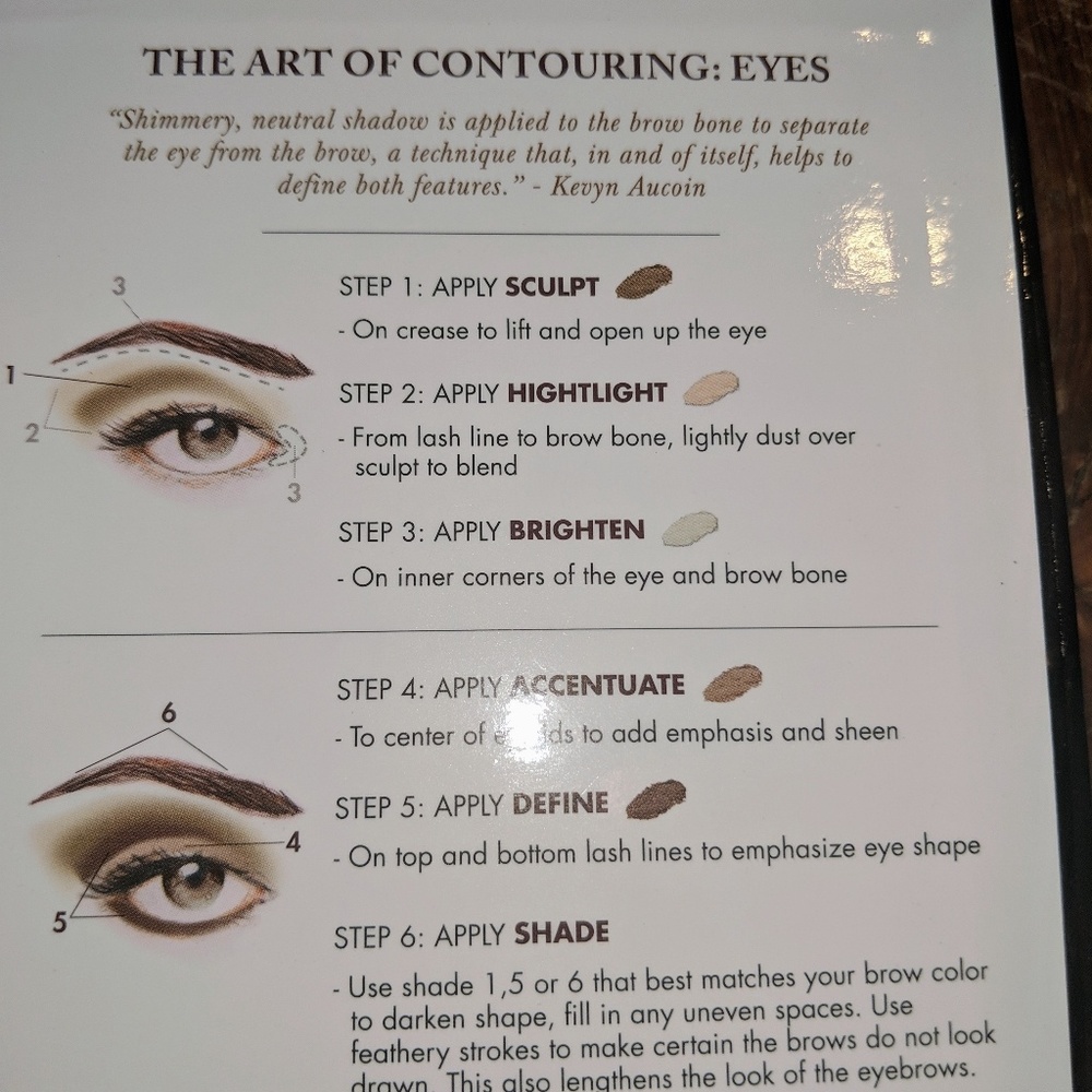 Kevyn Aucoin Art of Contouring palette - Picture 4 of 7